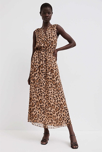 leopard print dress witchery
