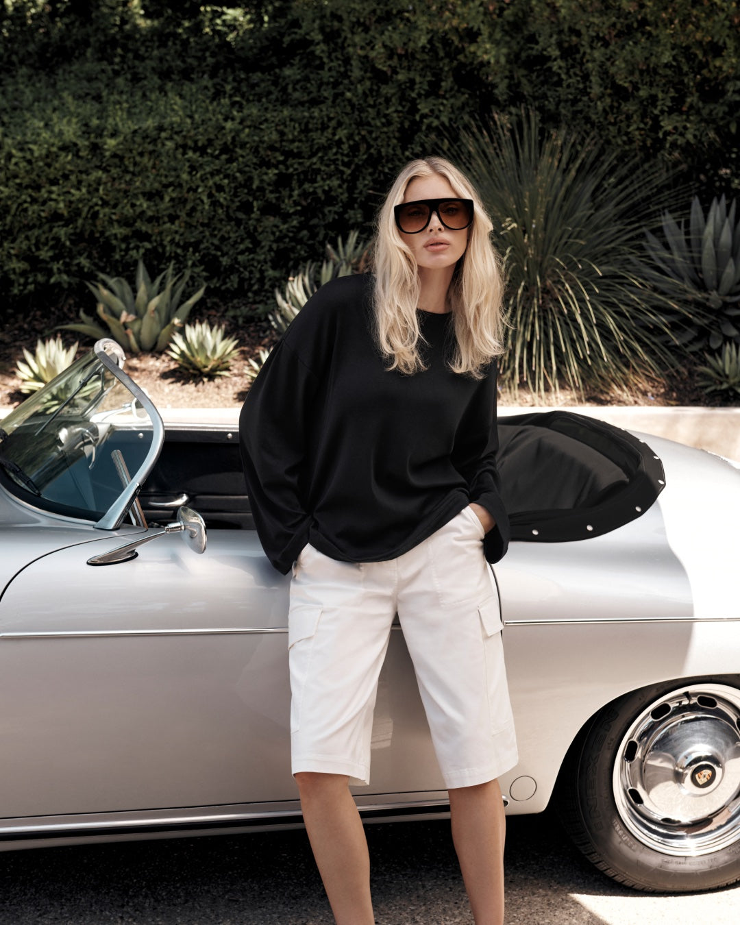Elsa Hosk wearing the Elsa Hosk edit for Witchery