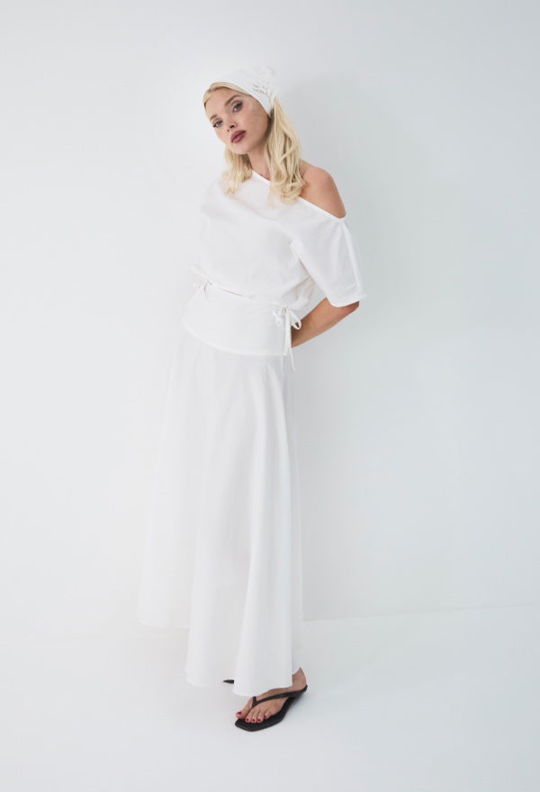 Elsa Hosk wearing the Elsa Hosk edit for Witchery