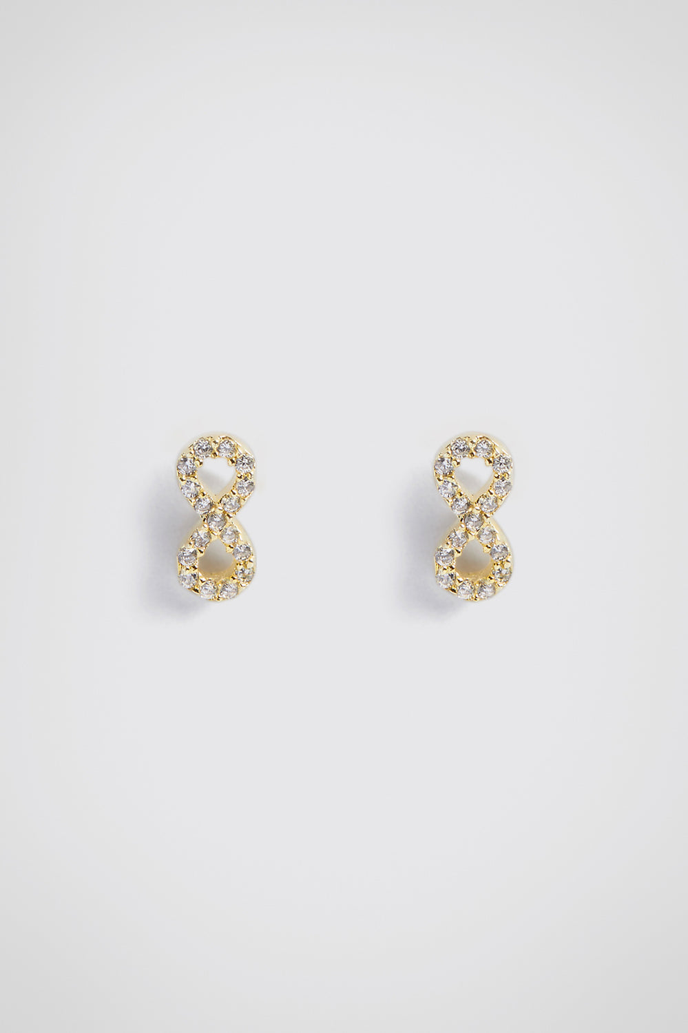 Infinity Crystal Stud