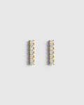 Crystal Row Studs