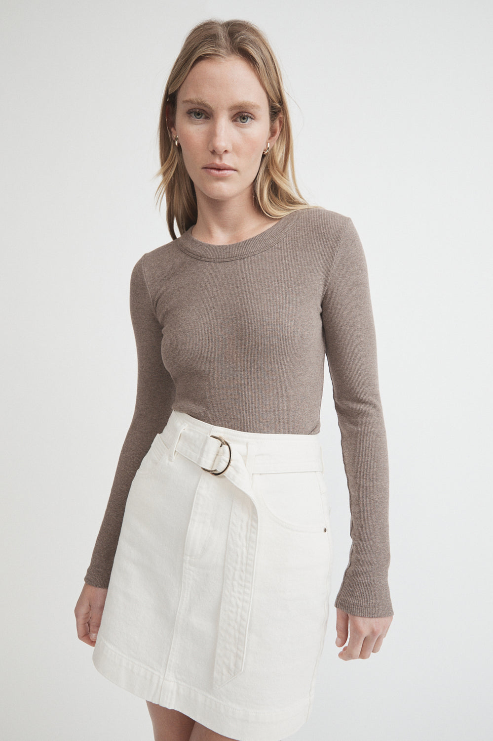 Long Sleeve Rib Top