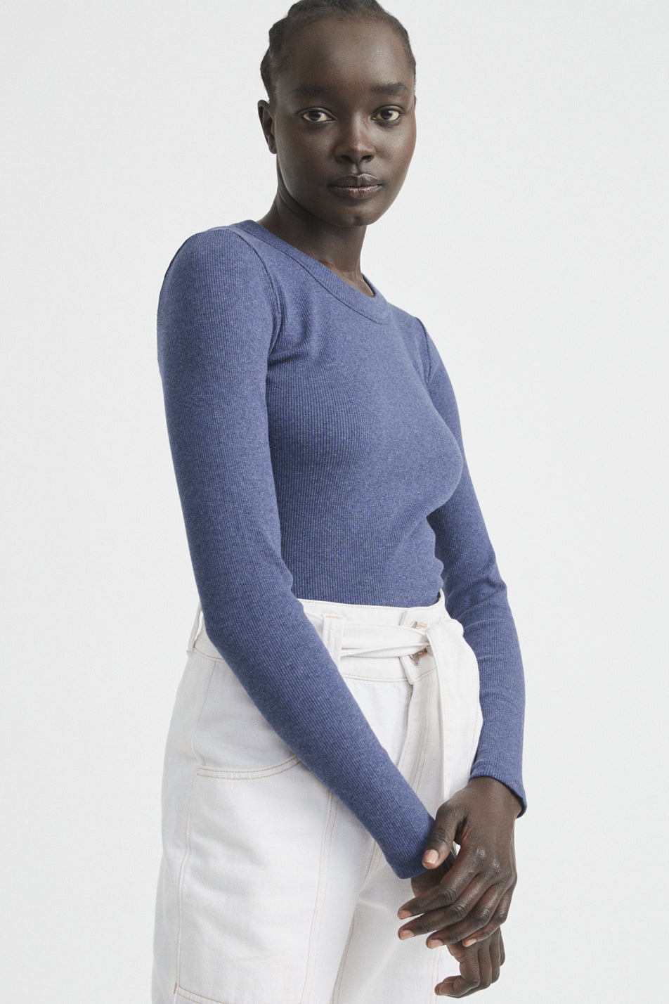 Long Sleeve Rib Top