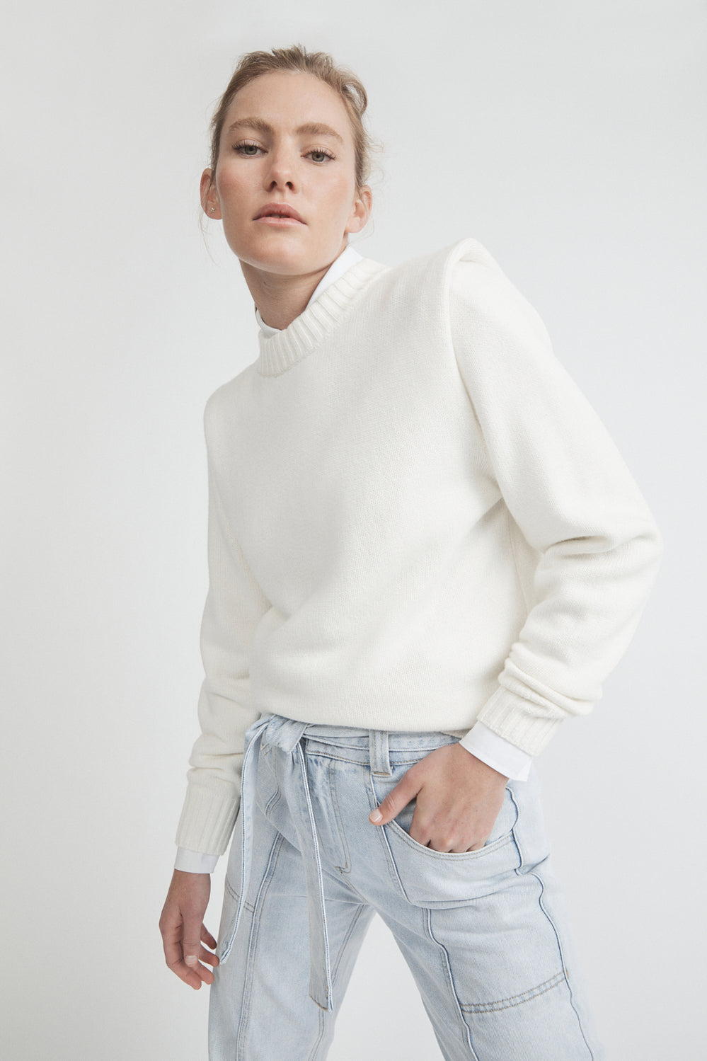 Structured Shoulder Knit