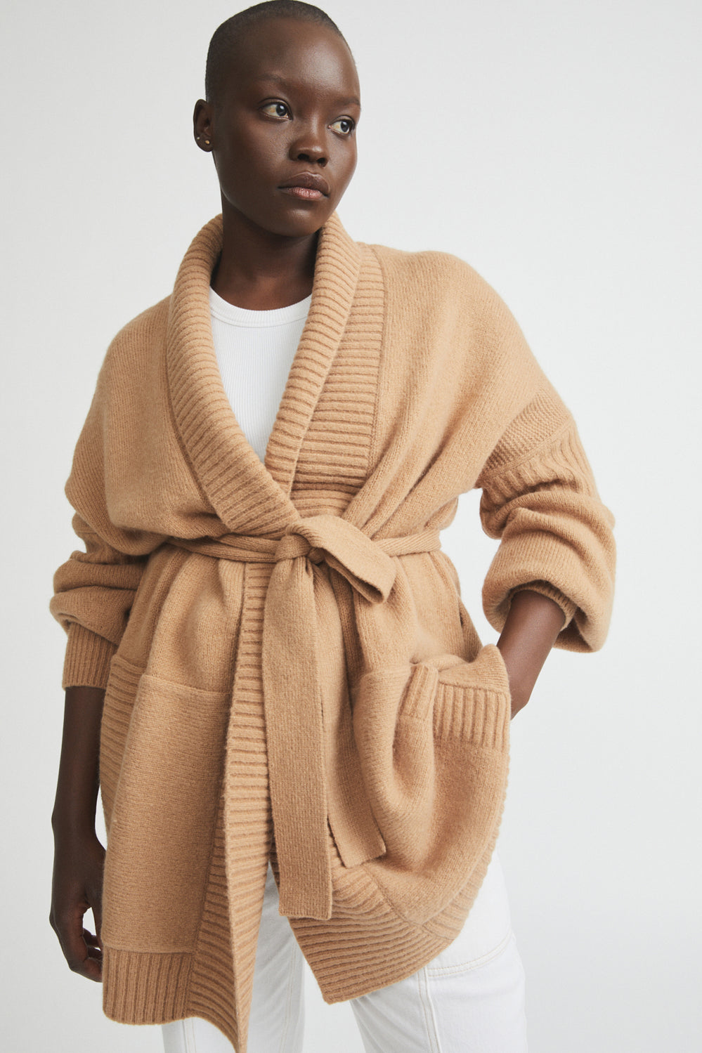 Tie Slouch Cardigan