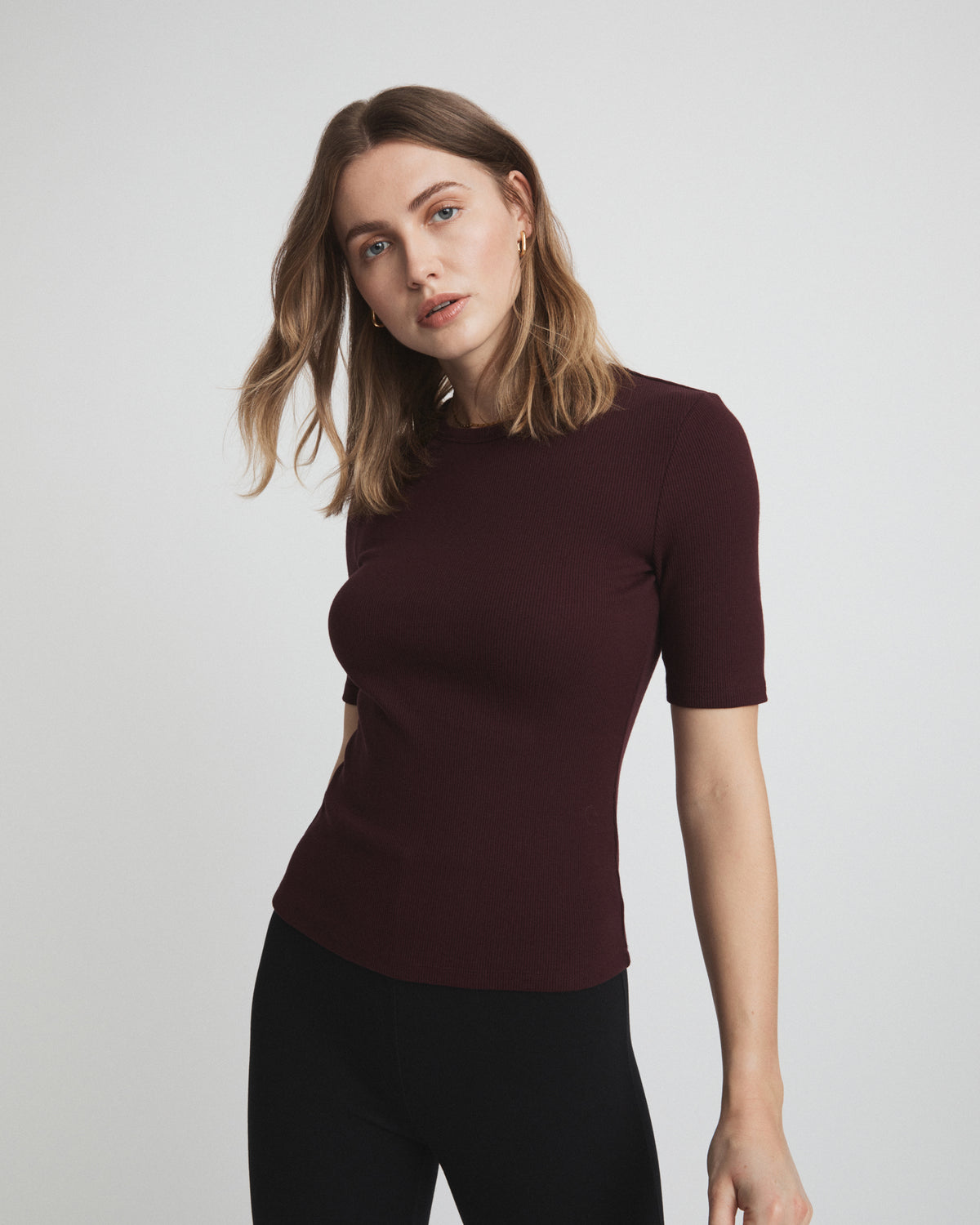Crew Rib Tee