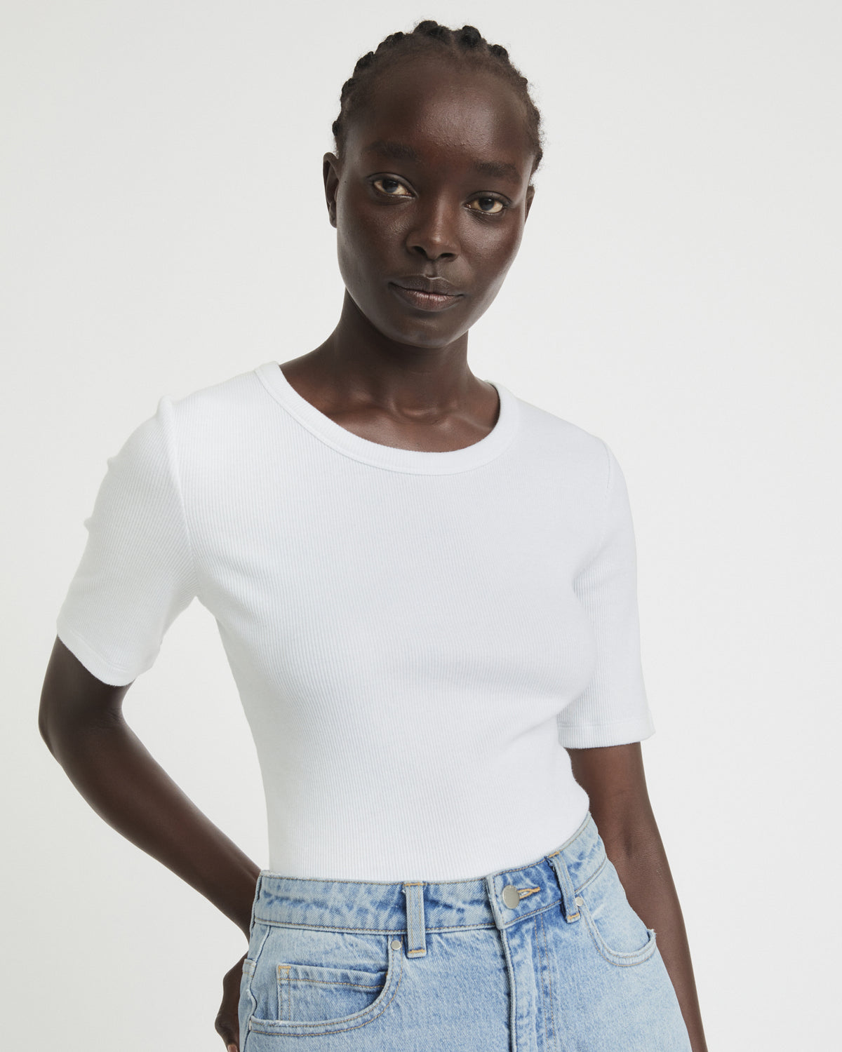 Crew Rib Tee