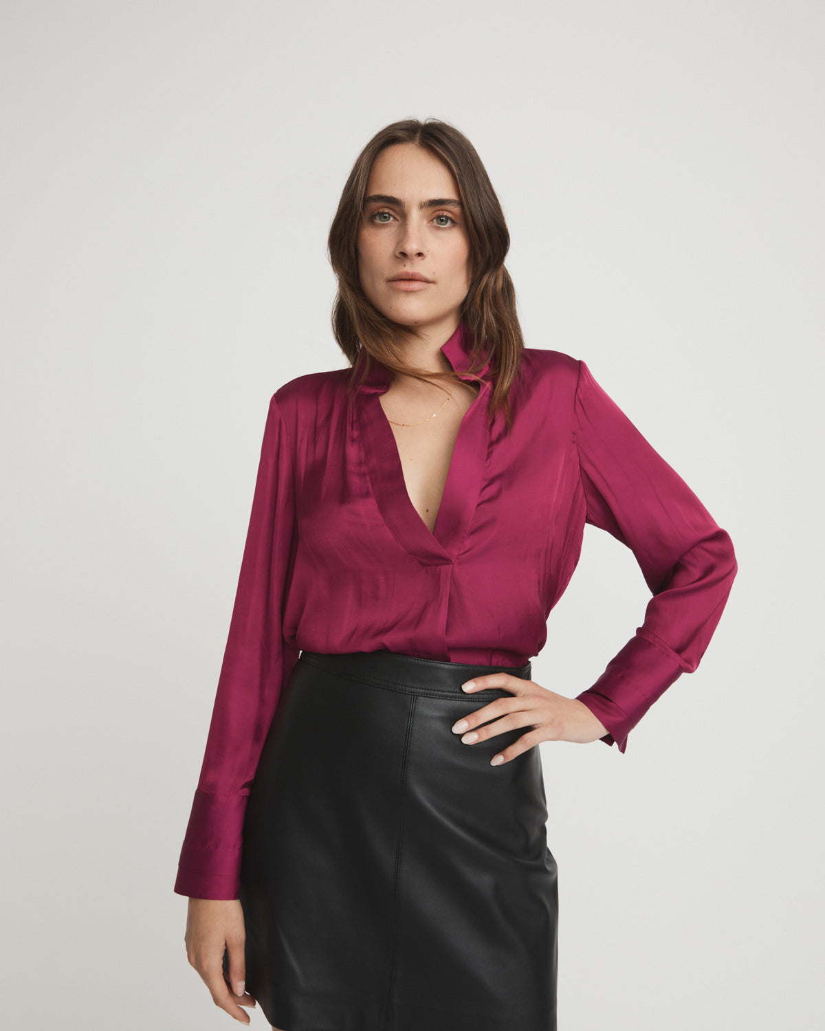 Layer Cuff Shirt