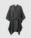 Belted Knit Poncho