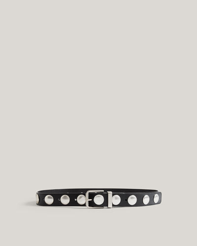 Studded Leather Belt