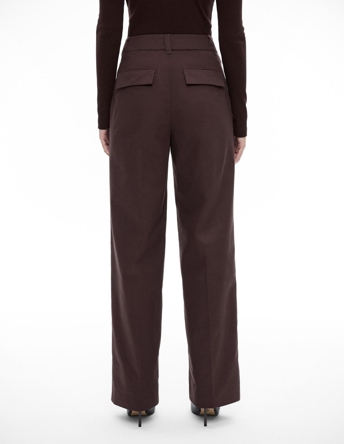 Cotton Blend Trouser