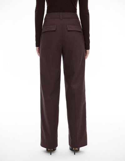 Cotton Blend Trouser