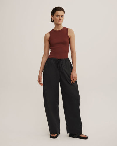 Crew Rib Tank Top