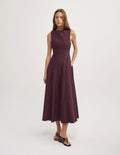 Panelled Midi Dress