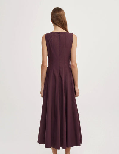 Panelled Midi Dress