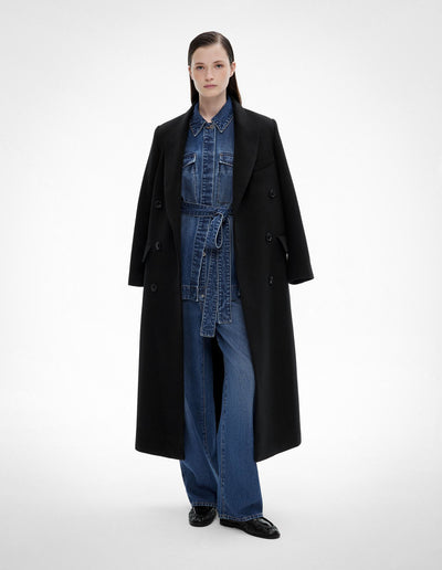 Tie Denim Shirt