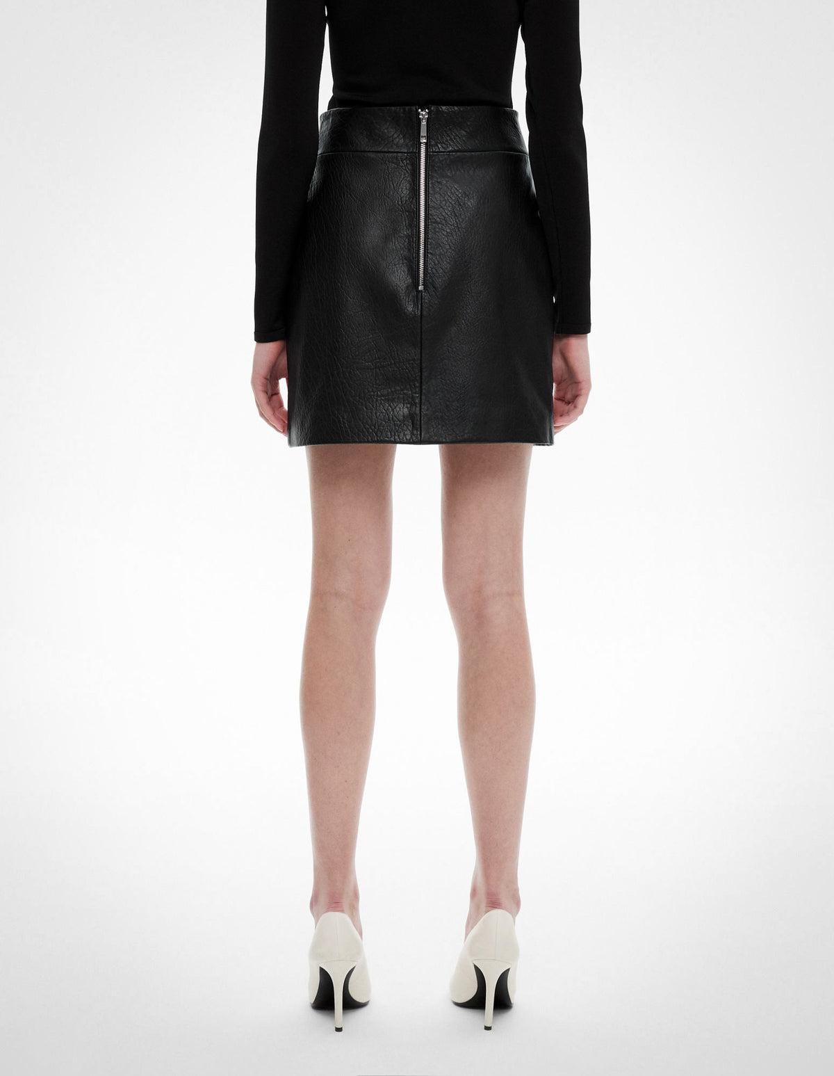 Leather Mini Skirt