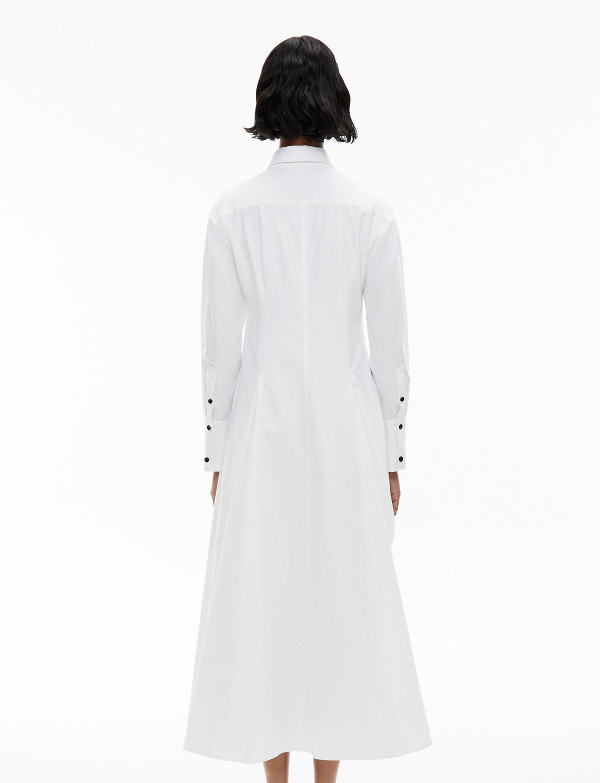 Godet Shirt Dress