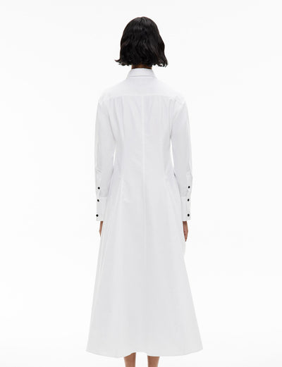 Godet Shirt Dress