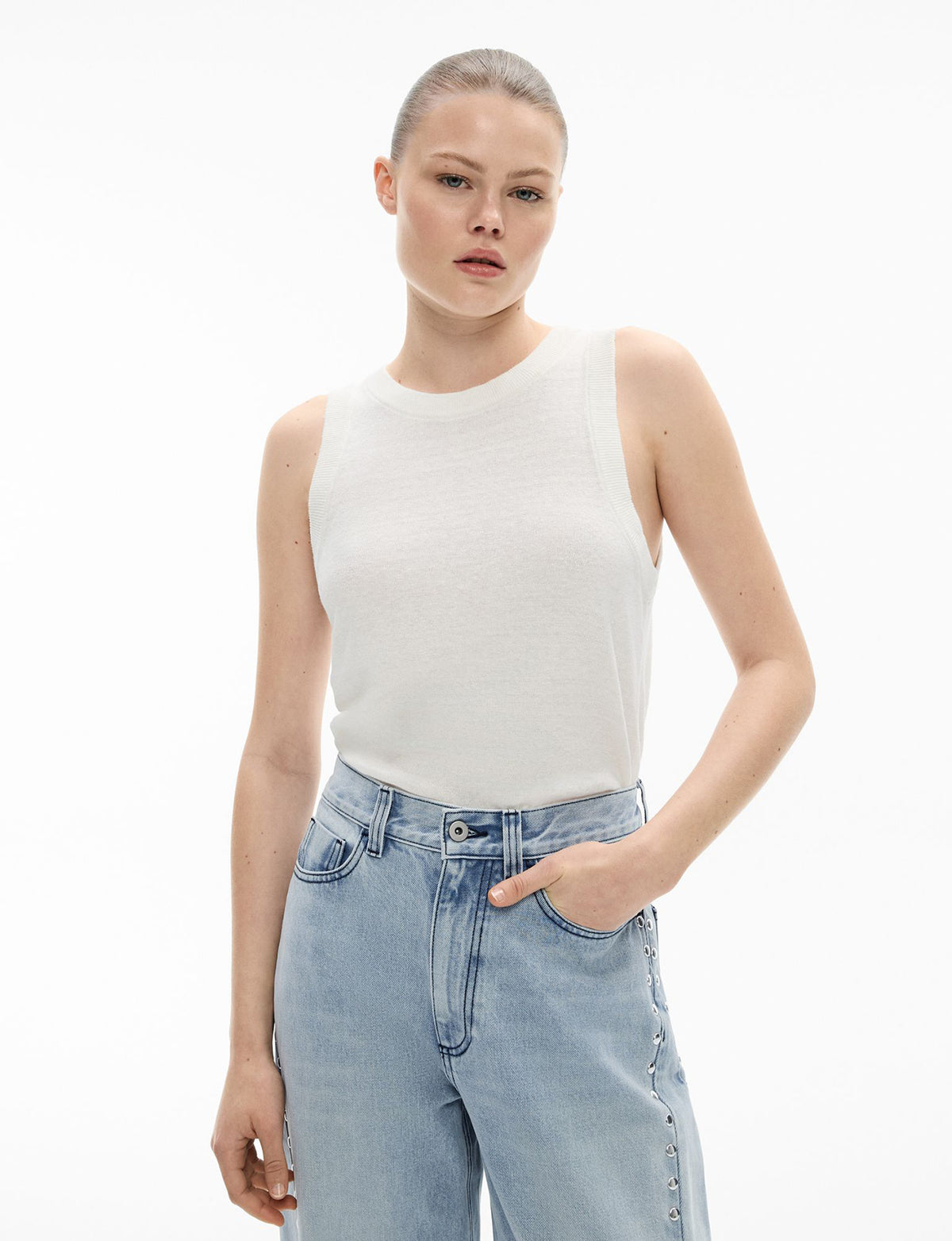 Relaxed Knit Tank Top