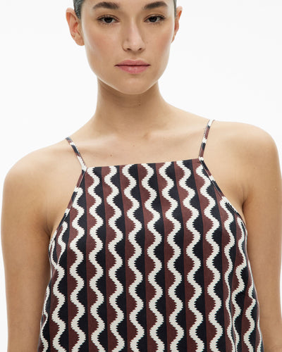 Printed Halter Top
