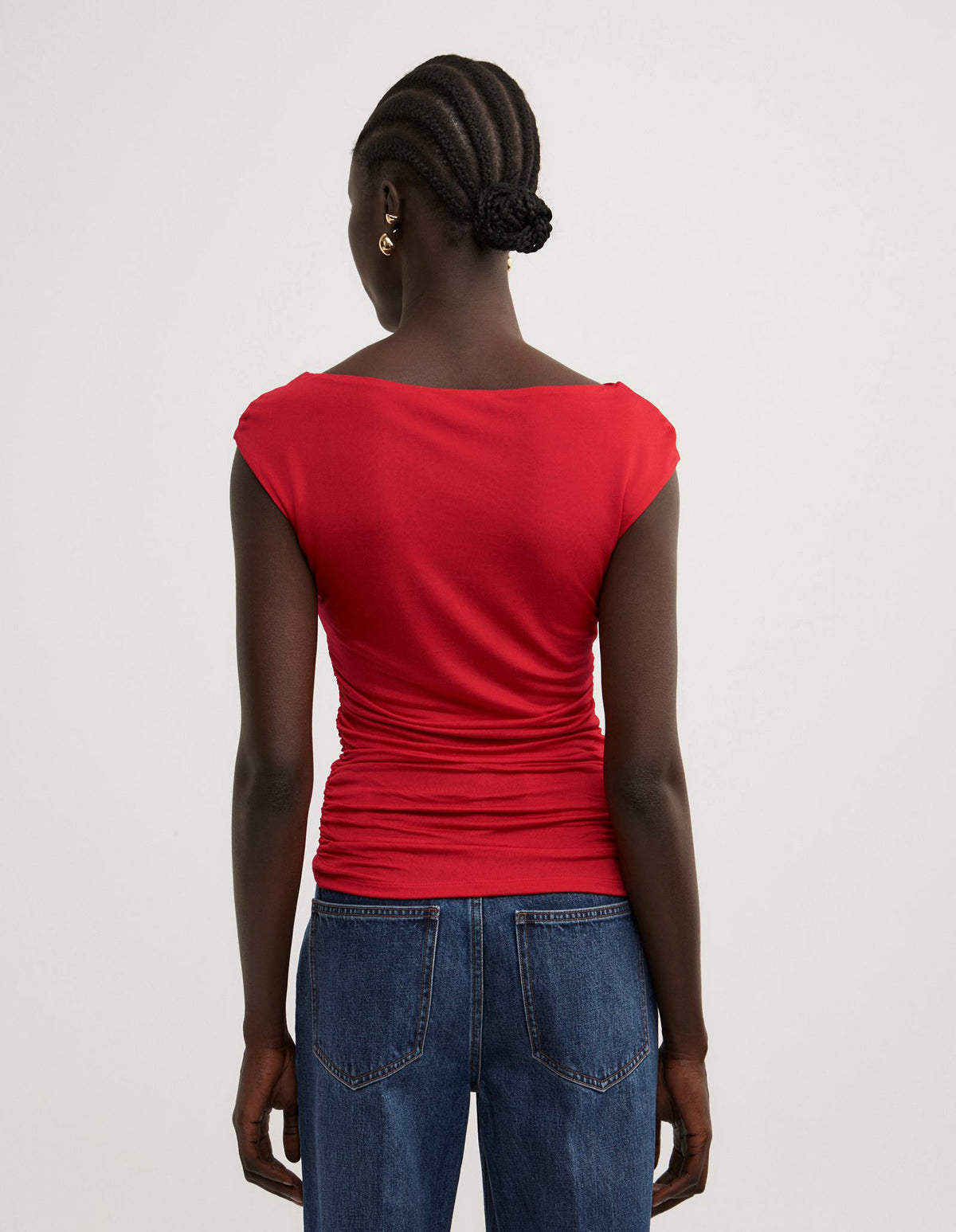 Draped Jersey T-Shirt