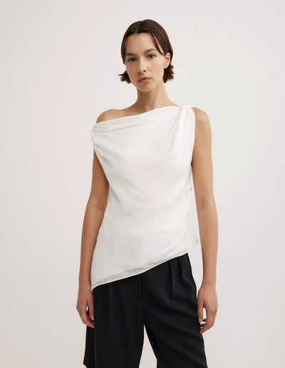 Sheer Drape Top