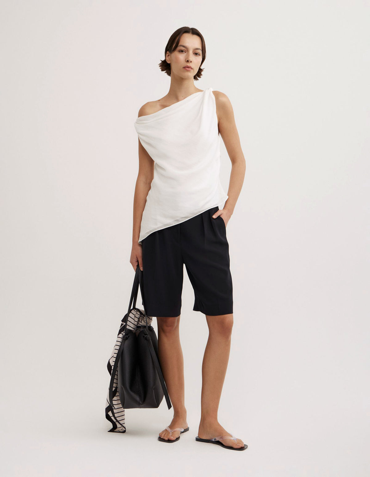 Sheer Drape Top