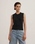 Knit Button Tank