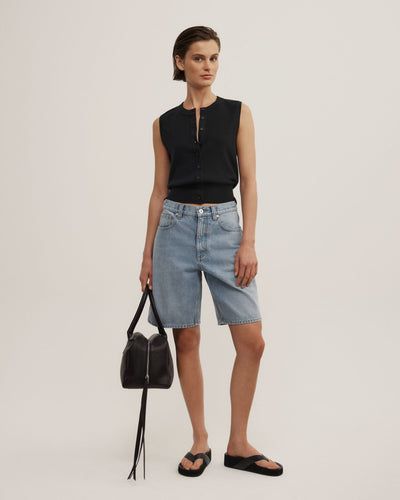 Knit Button Tank