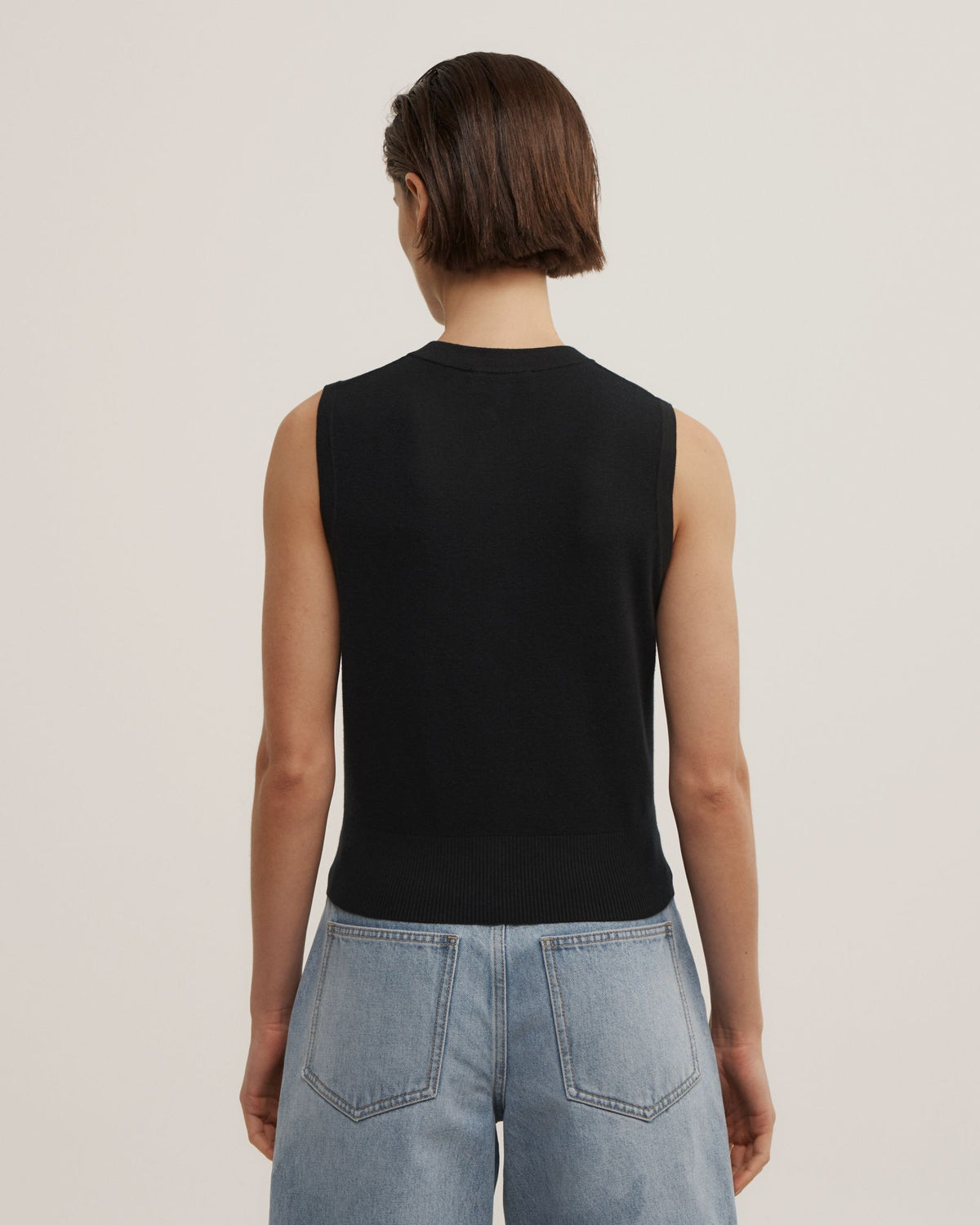 Knit Button Tank