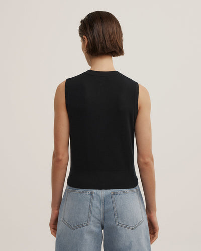Knit Button Tank