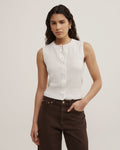 Knit Button Tank