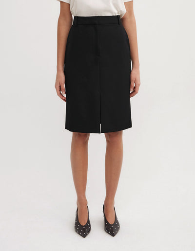Structured Midi Skirt