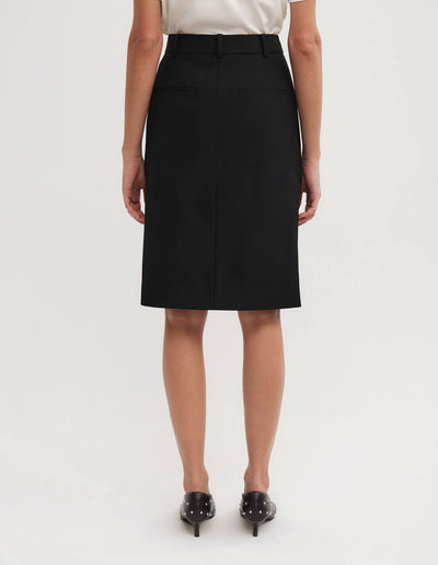 Structured Midi Skirt