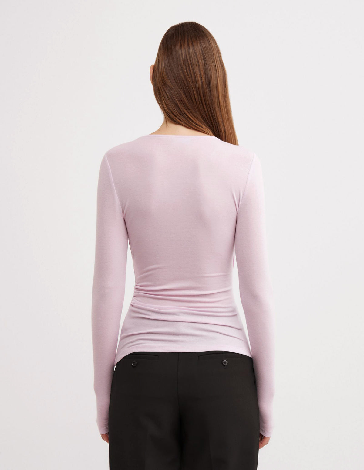 Wrap Jersey Top