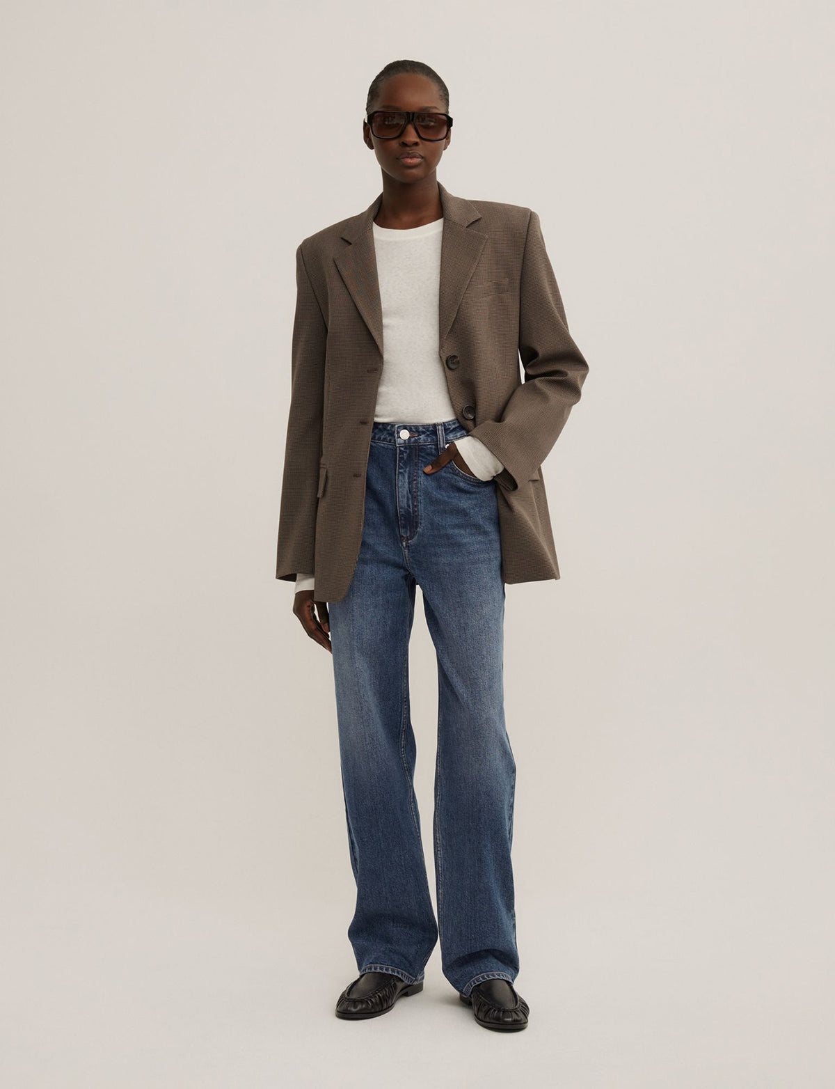 Full Length Straight Jeans