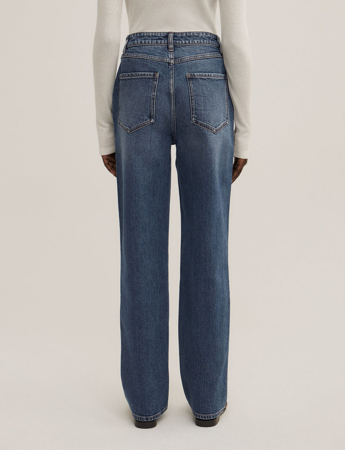 Full Length Straight Jeans