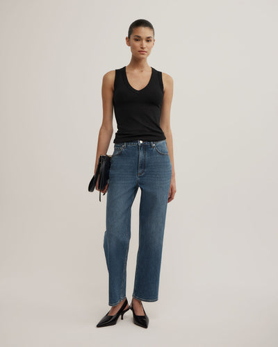 Straight Crop Jeans