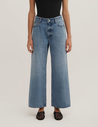 Wide Leg Crop Jeans