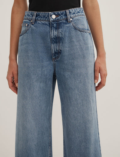 Wide Leg Crop Jeans