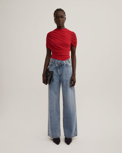 Mesh Cape Top