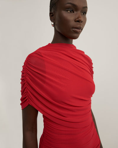 Mesh Cape Top