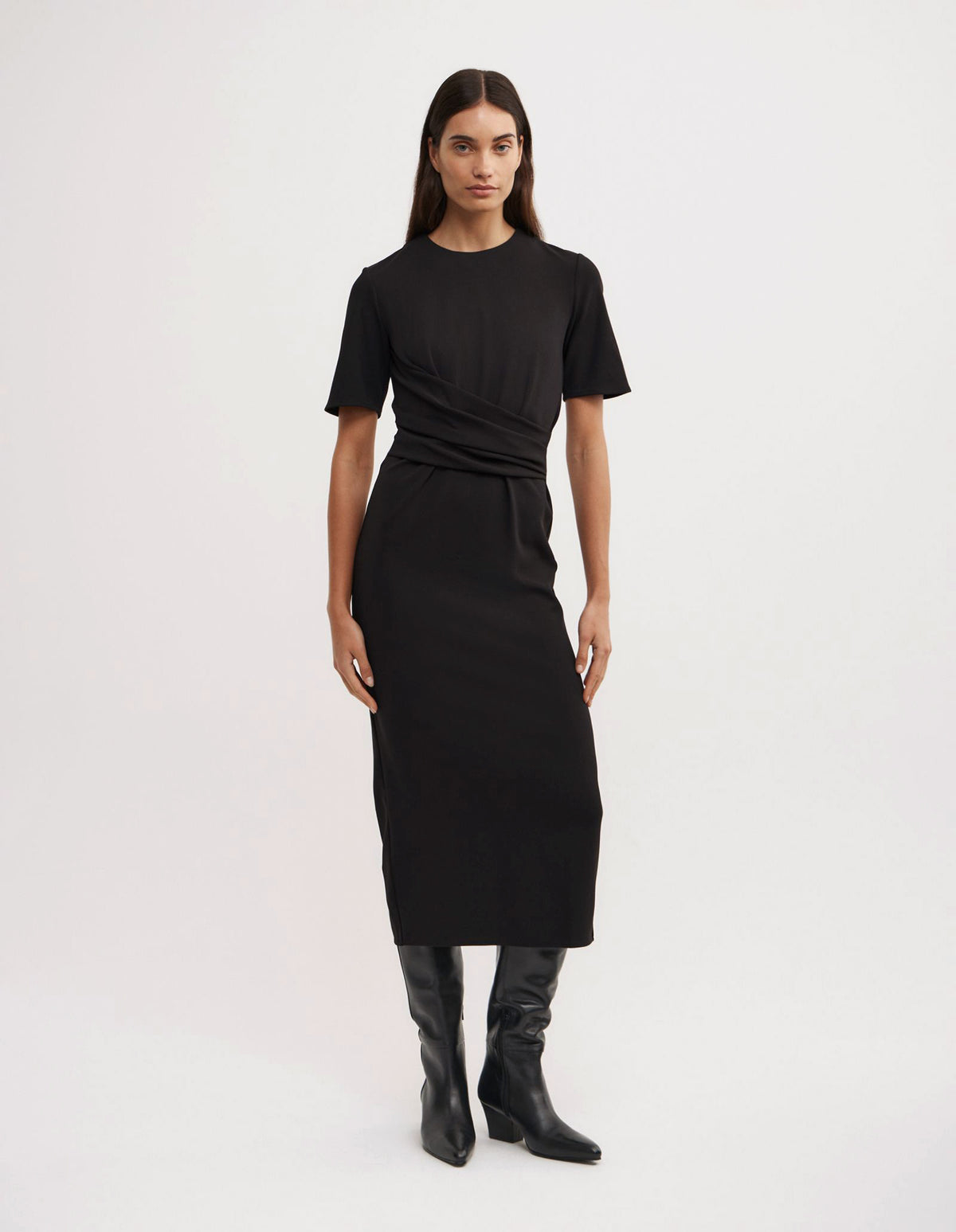 Wrap Detail Dress