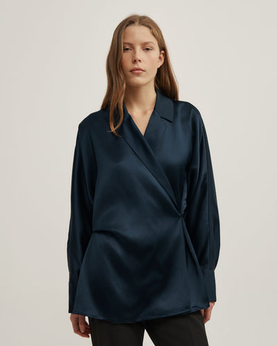 Wrap Fluid Shirt