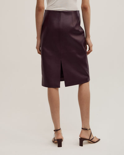 Split Back Midi Skirt