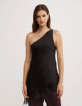 One Shoulder Lace Top