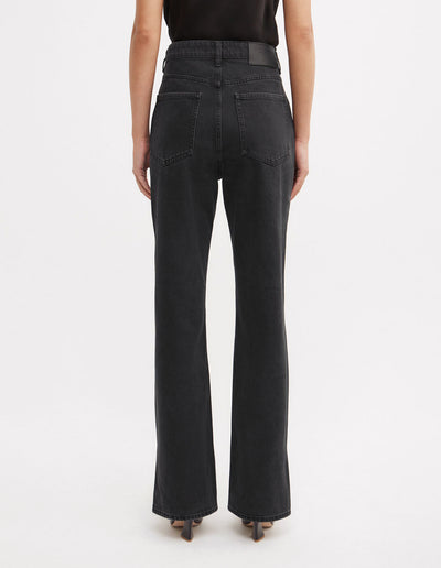 Split Detail Denim Jeans