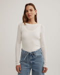 Long Sleeve Overlay Top
