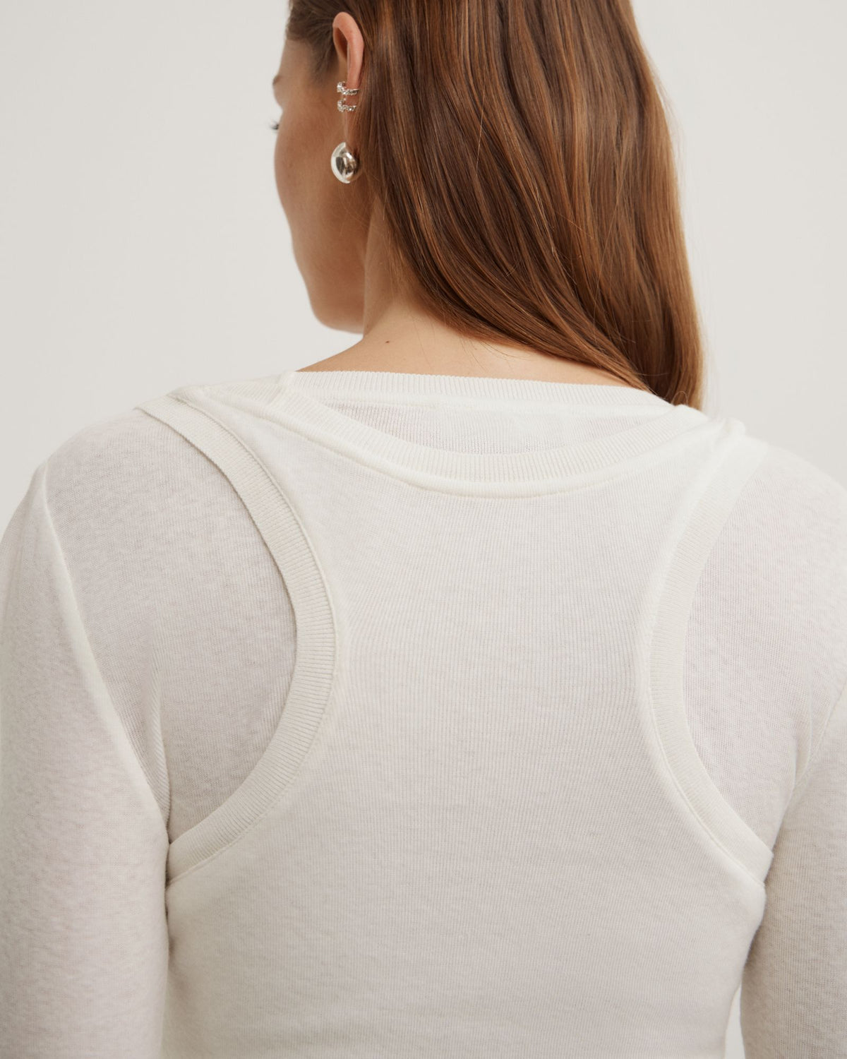 Long Sleeve Overlay Top